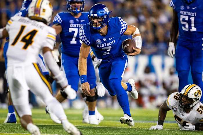 Will Levis, a former Penn State Nittany Lion, has had an outstanding start to his Kentucky career.&nbsp;